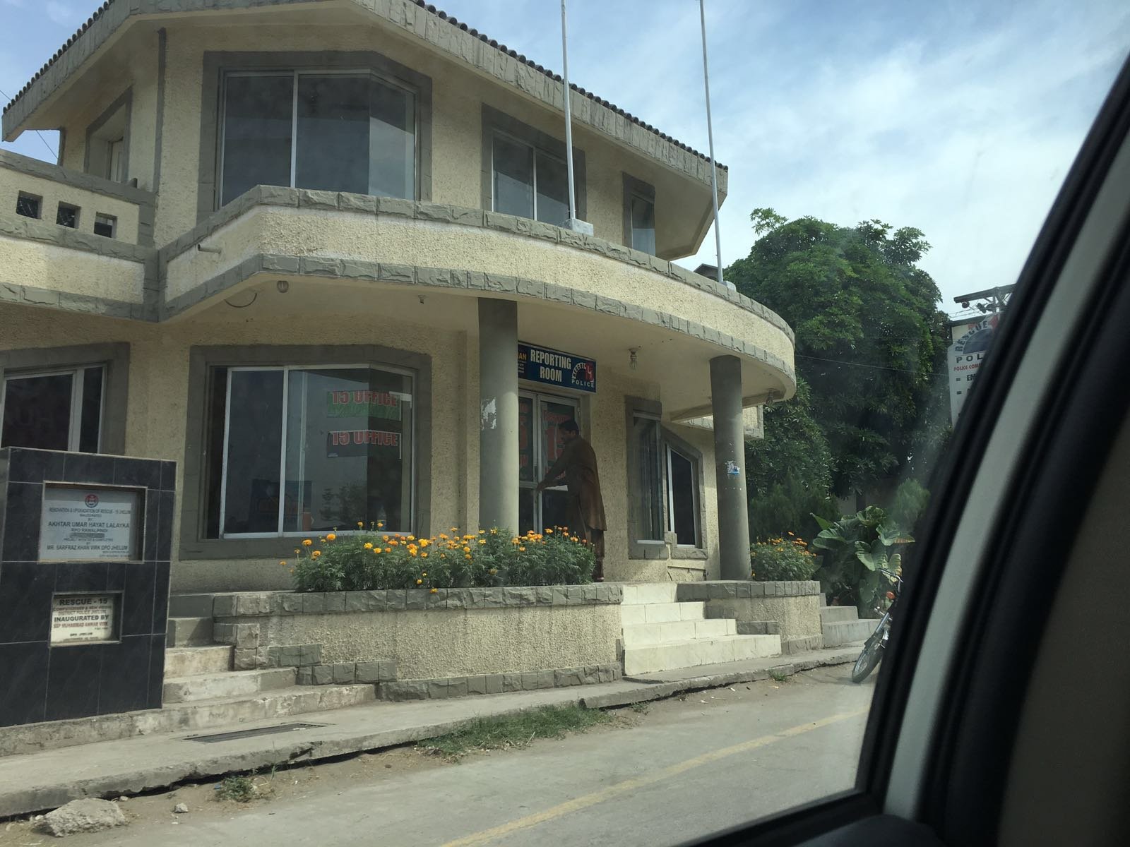 Exterior of a police station building in Islamabad