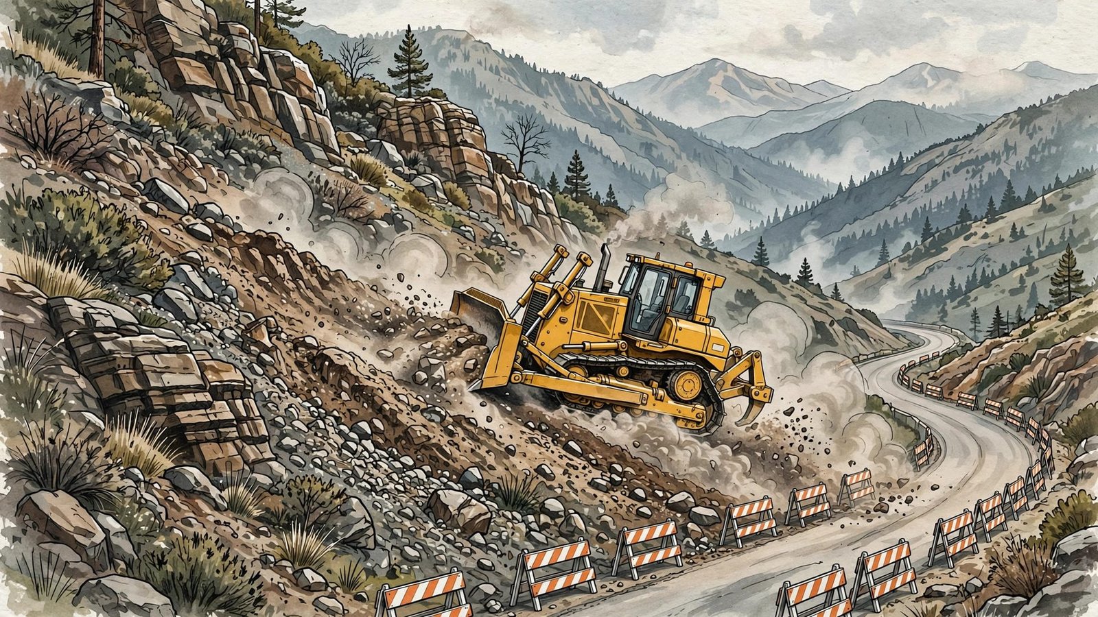 Uri Highway Closed on Oct 4 and 11 for BRO Hill-Cutting Work
