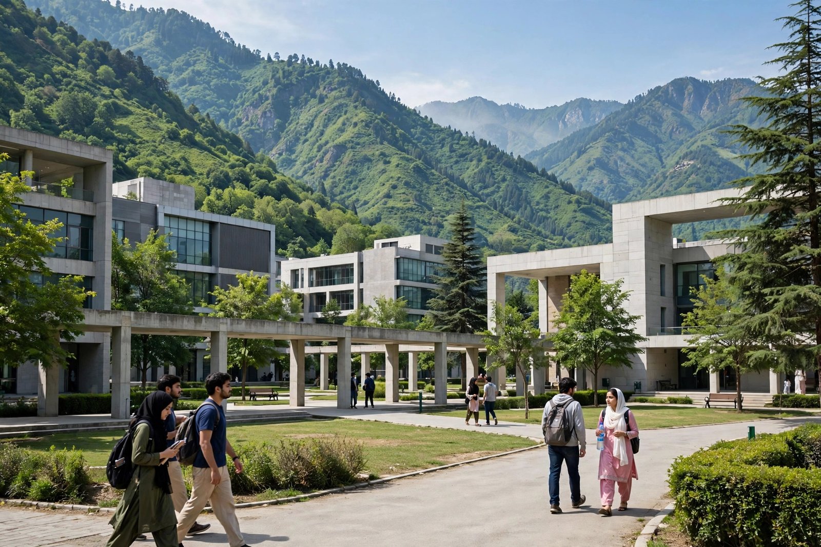UAJK earns global recognition in THE and UI GreenMetric rankings 2026 — illustrative AI-generated image