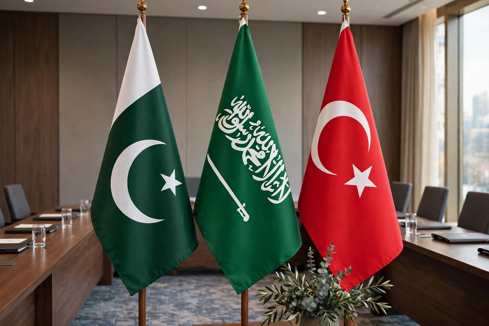 Dar: Mecca Defence Pact Members to Hold Emergency Talks in Riyadh on Houthi Enga — illustrative AI-generated image