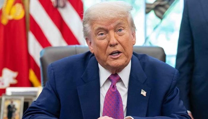 US President Donald Trump